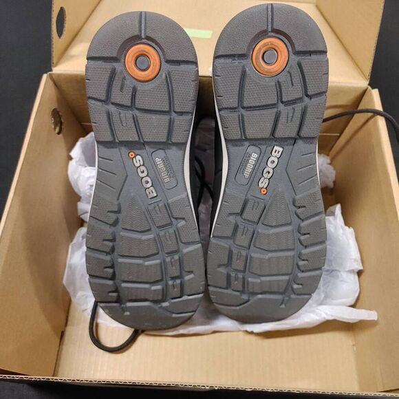 Bogs Shale Mid Safety Toe Waterproof Boots 9.5 Black - Picture 5 of 6